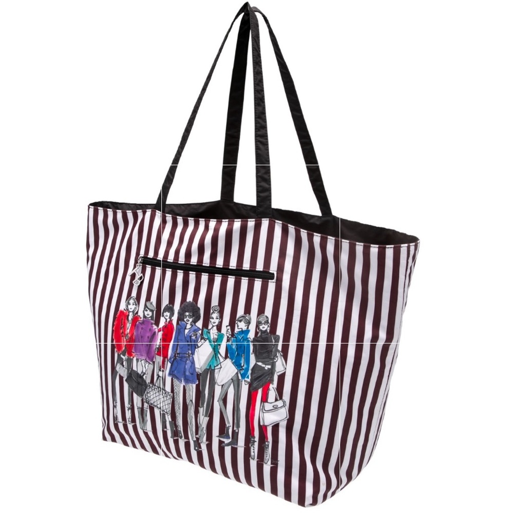 Henri Bendel Nylon Fashion Tote - Picture 4 of 8